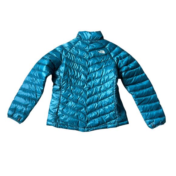 The North Face Flare Down Jacket Blue Coral - Picture 2 of 12